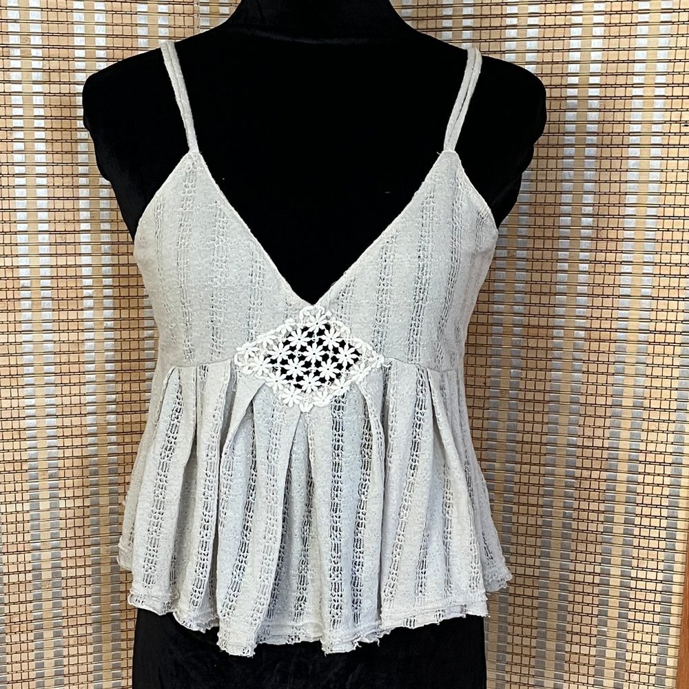 Free People Cami/Tank Top - Cream, Size M